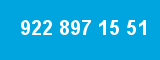 922 897 15 51 922 897 15 51